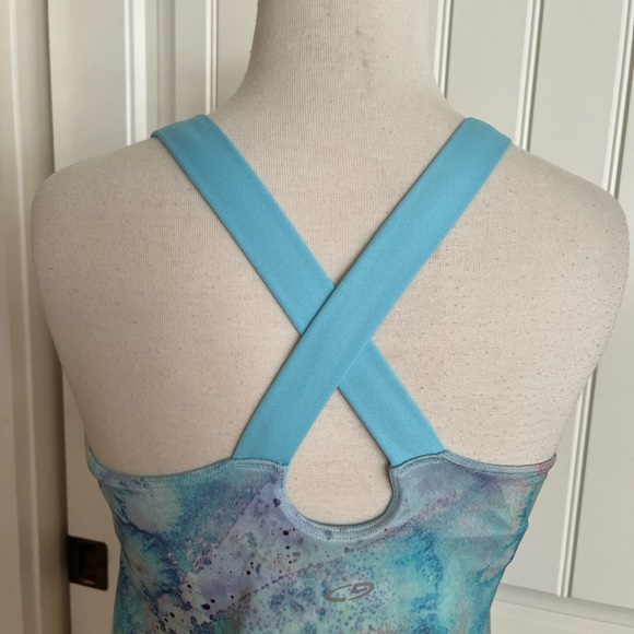 Champion Tie Dye Sports Top with Built in Bra - Picture 5 of 11